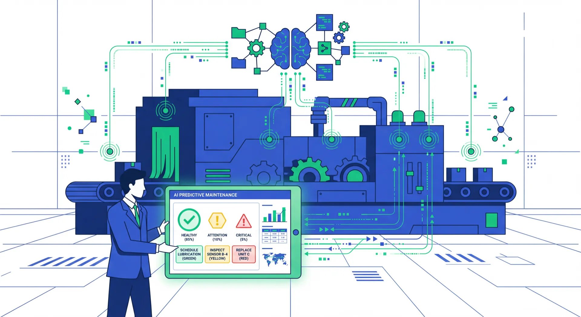 How Manufacturers Reduce Downtime with AI Agents