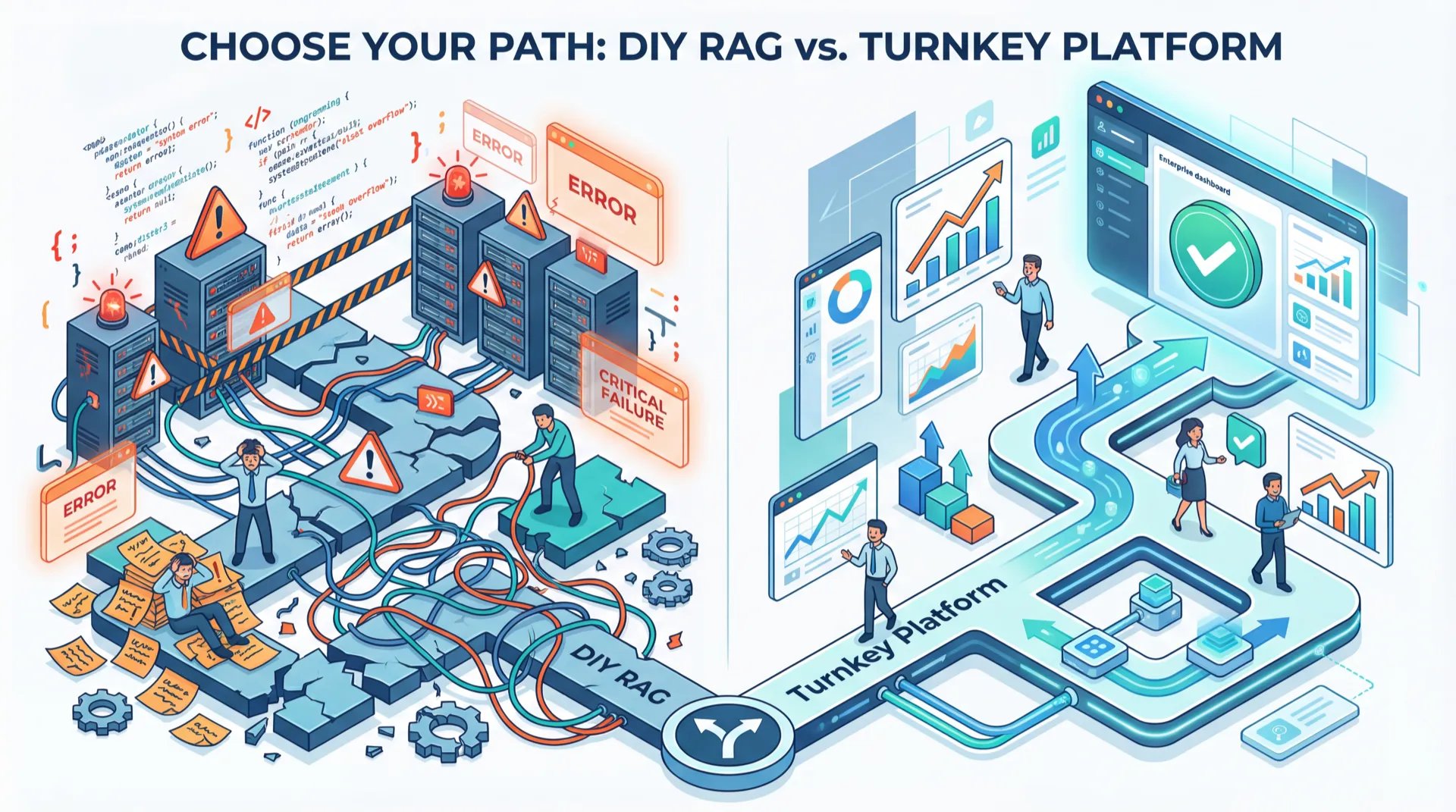 The True Cost of DIY RAG for Enterprise AI